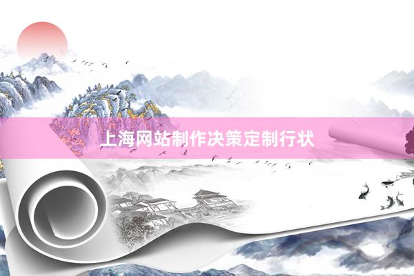 上海网站制作决策定制行状